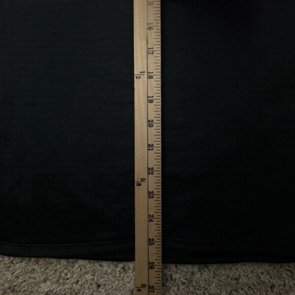 Patagonia Women Large Black Jacket 1/3 Zip Waffle Fleece Lined Chest Polartec - Picture 3 of 13